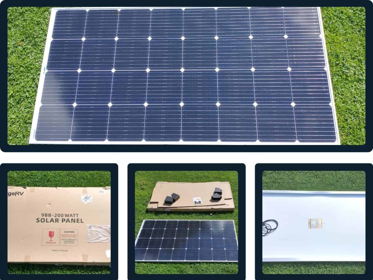 BougeRV 200W 9BB Solar Panel Review (quality RV Solar)