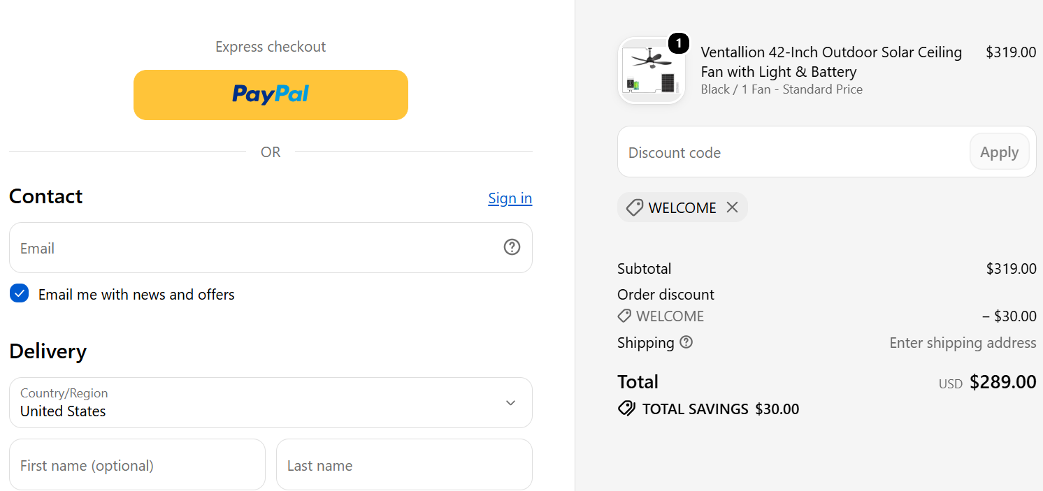 Ventallion Coupons – Save $30 on all orders {month} {year} coupon code test proof