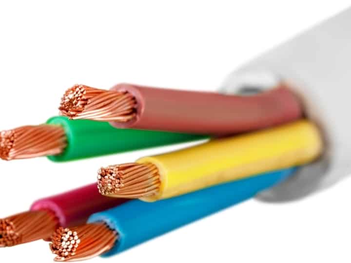 Romex cable wire