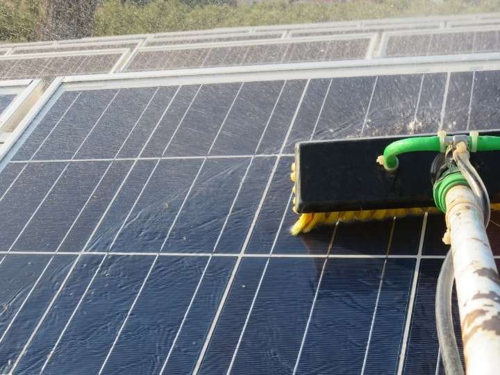 Cleaning Solar Panels