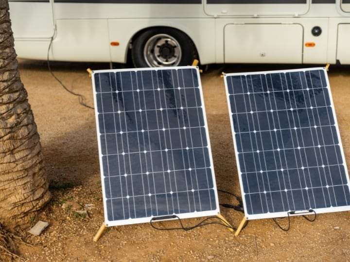 Solar Panels Ground Mounted RV