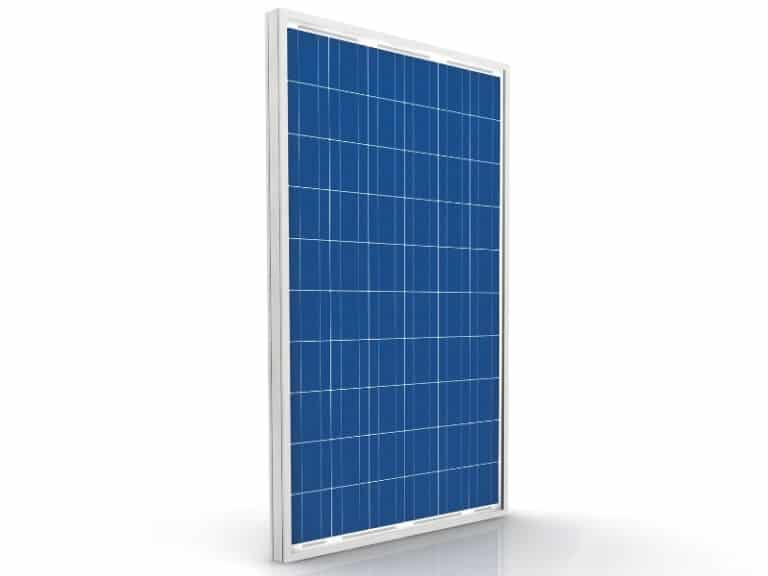 200 watt solar panel white background