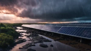 can solar panels withstand hurricanes