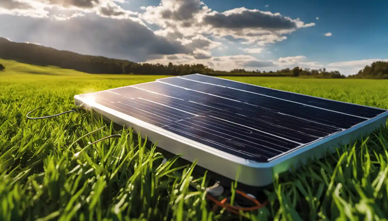 Charging the Solar Charger Using Solar Power