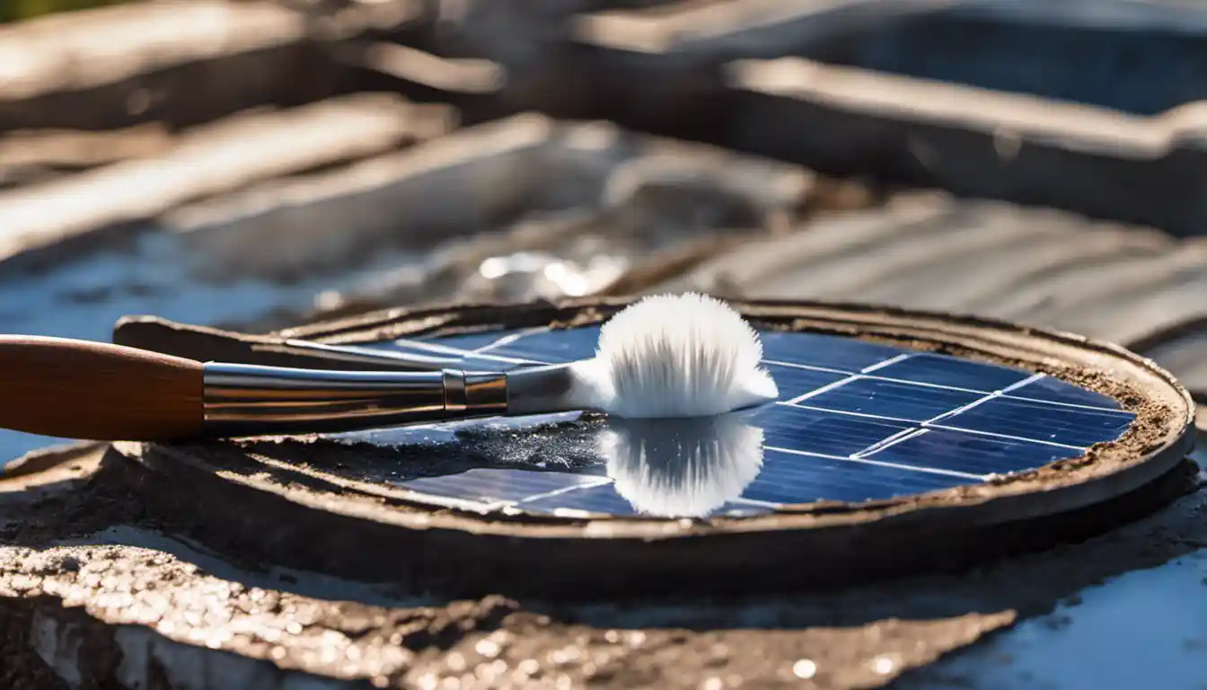 Cleaning The Solar Lights