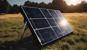 how do portable solar panels work