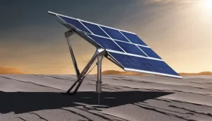 how to build a solar panel stand