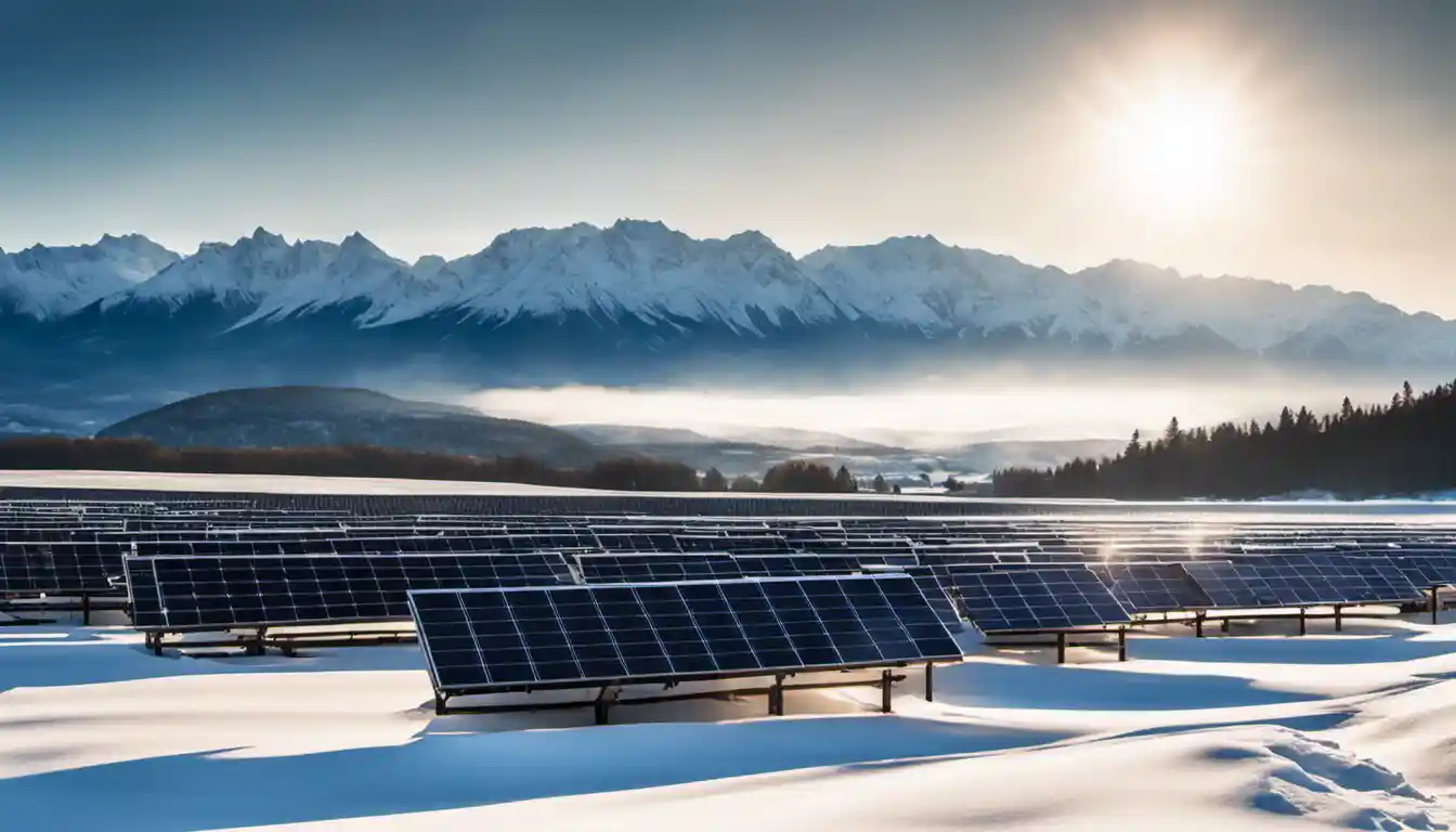 Operating Solar Panels During Freezing Conditions