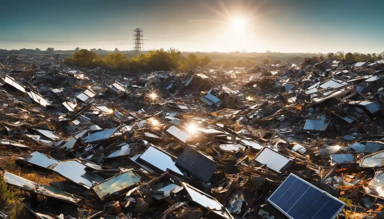 Solar Panel Disposal in Landfills