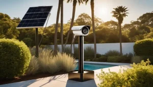 solar powered security camera with sim card