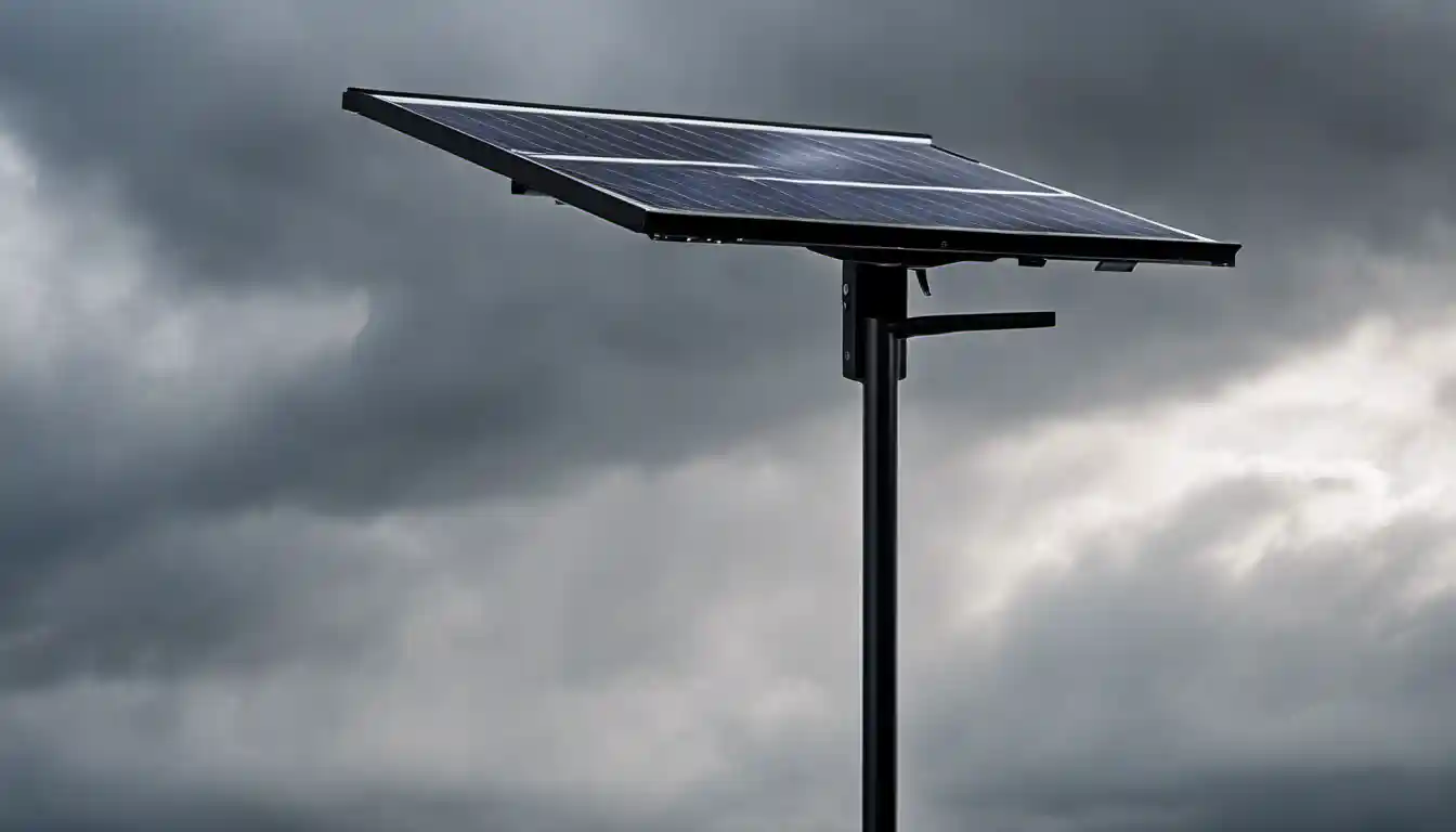 Solar-Powered Security Cameras Continue to Work on Cloudy Days