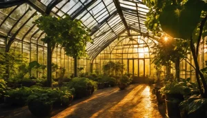 what happens to solar energy inside the greenhouse