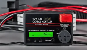 what size wire from solar charge controller to battery